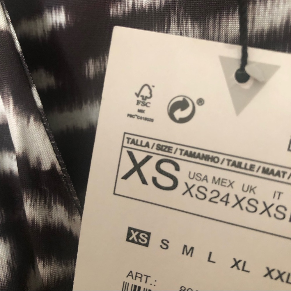 Zara - Zebra Printed Dress - Picture 7 of 8